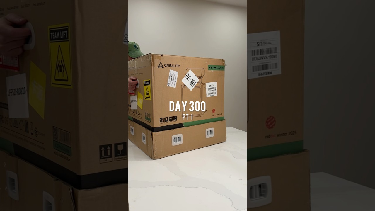 День 300: 3D-печать каждый день в течение 365 дней 