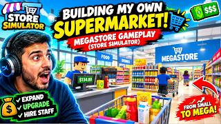 CAN WE RUN A SUCCESSFUL SUPERMARKET?! 🛒🔥 (Store Simulator) screenshot 1