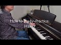 How to Study-Practice: Habits