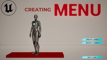 How to create Unreal Engine 5 Multiplayer Game with Blueprints #2 Main Menu