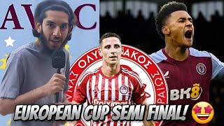 EUROPEAN CUP SEMI FINAL 42 YEARS LATER!!! 🤩 Aston Villa vs. Olympiacos MATCH PREVIEW