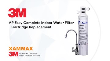 3M Water Filter - Ap Easy Complete & CTM02 replacement tutorial - C-complete replacement cartridge