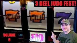 3 Reel Madness! Volume 6: Triple Butterfly + Double Gold + Triple stars and more! Jackpot!