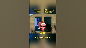 The ultimate Android vs. iOS speed battle is HERE! 🚀 #Xiaomi15Pro #iPhone16Pro#shorts