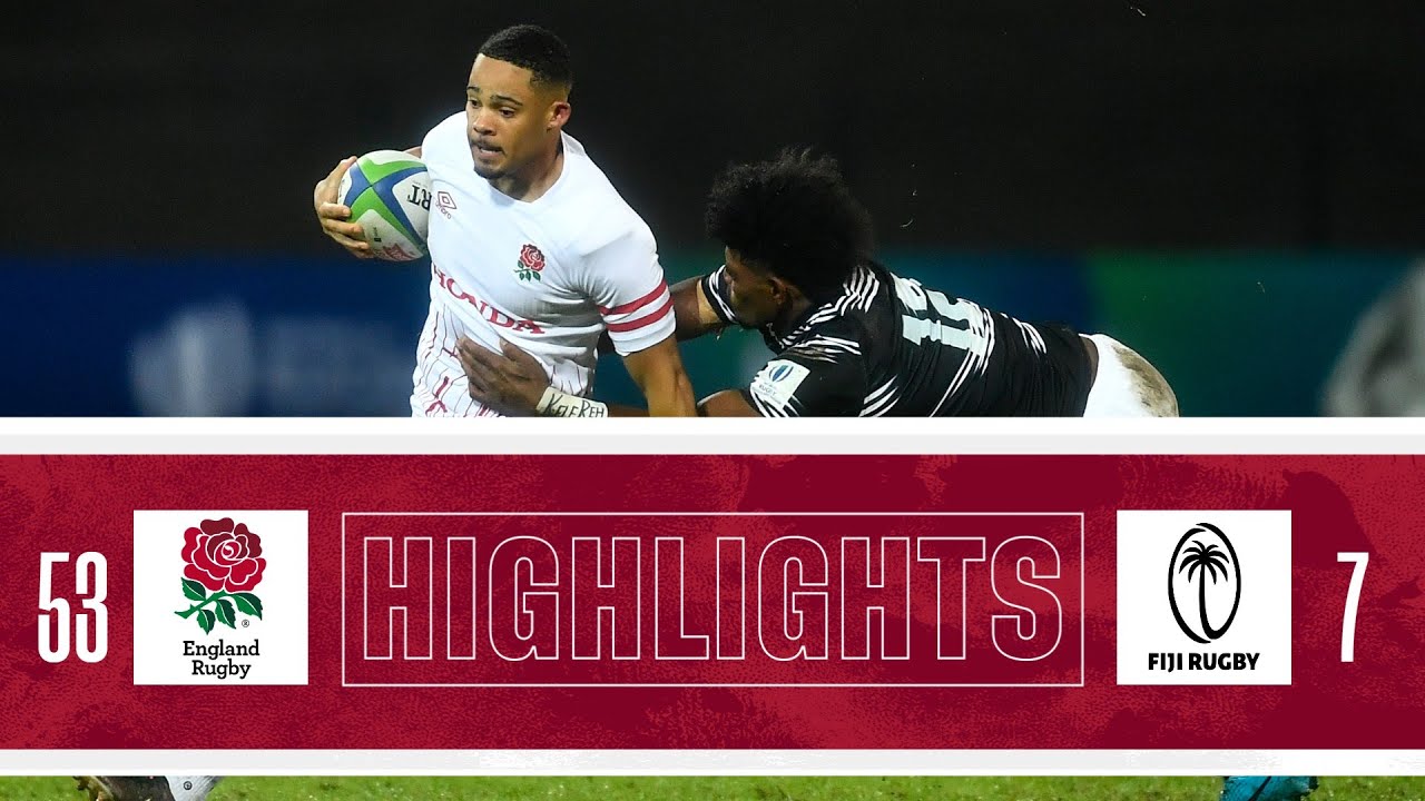 Highlights England U20 Men v Fiji