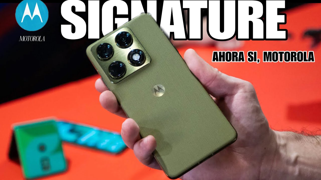 Motorola Signature ¡LA VUELTA de un MITICO es REAL!