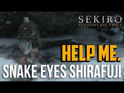 Video: Sekiro Snake Eyes Shirahagi-kamp - Hvordan Man Slår Og Dræber De Første Snake Eyes, Shirahagi