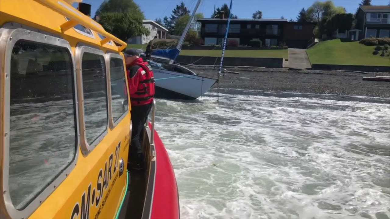 Sailboat Run Aground YouTube