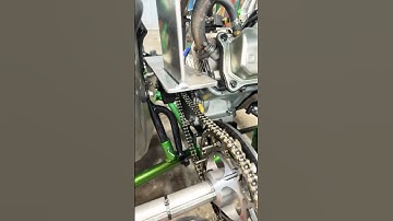 Motor mounts and sprocket alignment with lasers #gokart