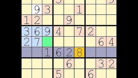 How to Solve Washington Times Sudoku Difficult  August 15, 2023