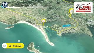 Recorrido 2ª etapa Vuelta a Cantabria 23 Marina de Cudeyo - Marina de Cudeyo