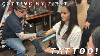 VLOG | GETTING MY FIRST TATTOO 😱