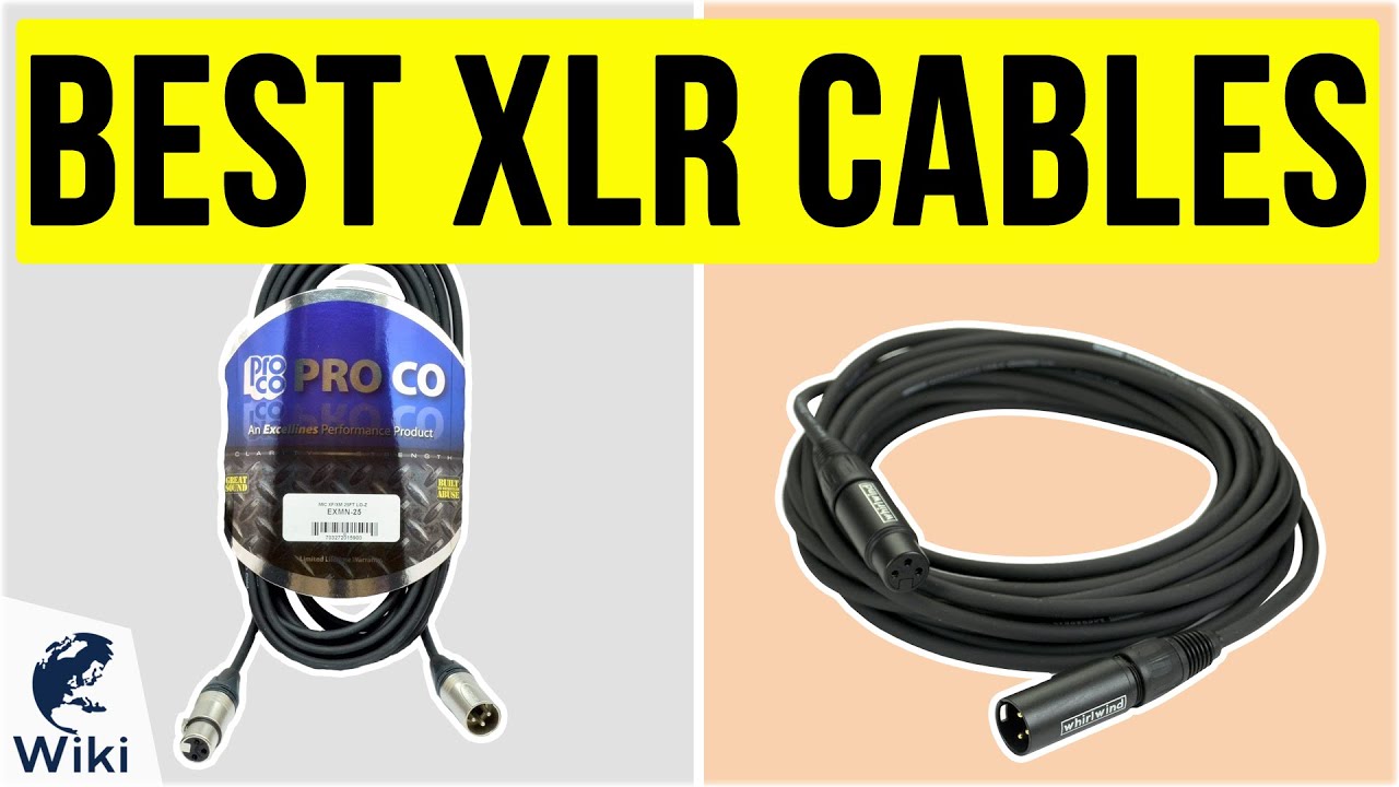 XLR Male to Female 4-Conductor Star Quad Professional Microphone Cables Low Noise & Sound Clarity 10 Ft LyxPro Cable Pack: 2 Black Road Worthy 