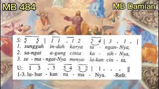 Madah Bakti 484 // Karya Tritunggal // Lagu Misa @madahbaktidamian1649