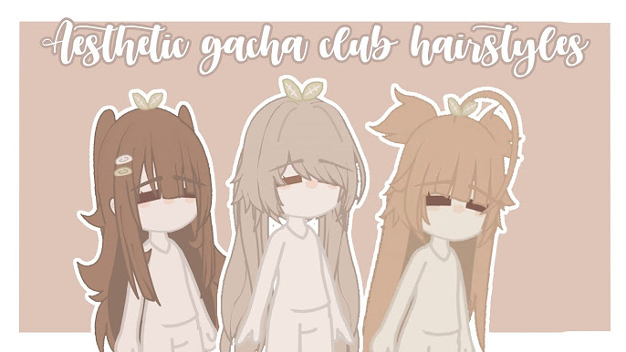 Aesthetic short Gacha club hairstyles in 2023