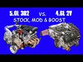 WHICH FORD V8 WORKS BEST? OHV VS SOHC, 5.0L 302 vs 4.6L 2-VALVE MODULAR? WHO IS BEST FOR BOOST?