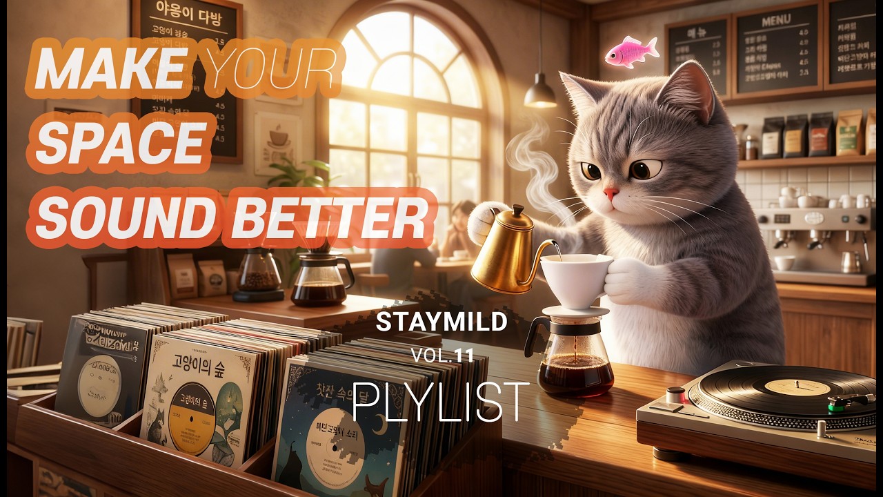 당신의 공간을 더 좋은 소리로 채우세요 🔊  Soft Indie Pop ☕ 카페·매장에서 틀어두기 좋은 음악 | STAYMILD VOL.11