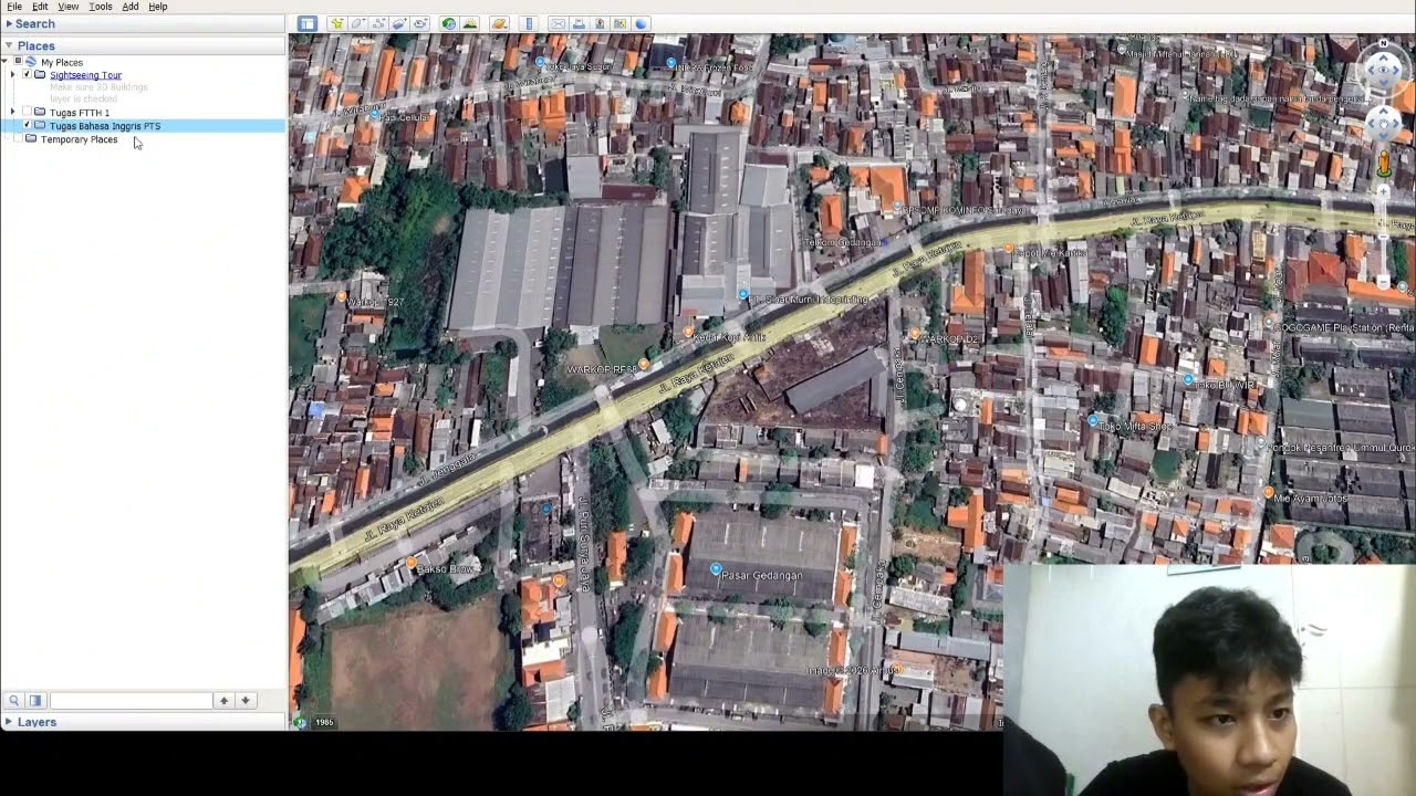 How to Design a Fiber Optic Route Using Google Earth | Tugas Video Bahasa Inggris PTS