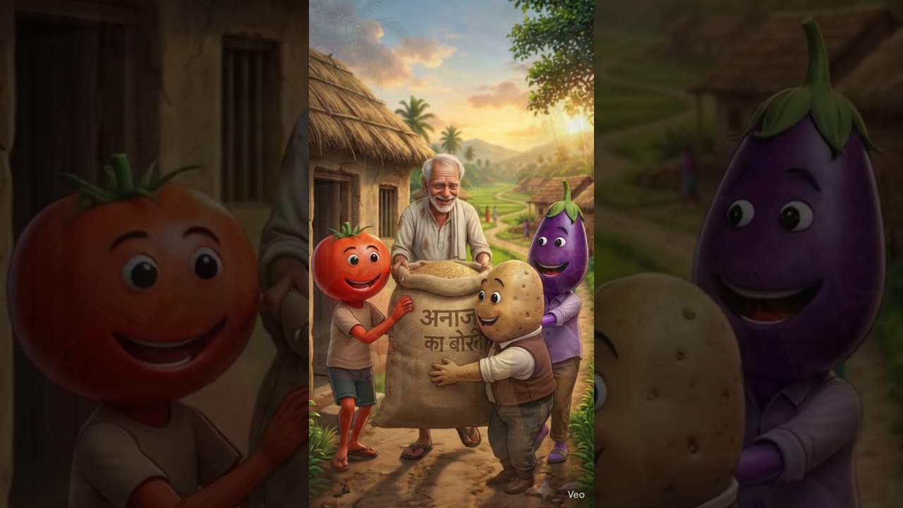 tomato or bagun or alu ki kahani 💛, बैंगन और आलू की अच्छाइयाँ इस प्रकार हैं:#youtubeshorts