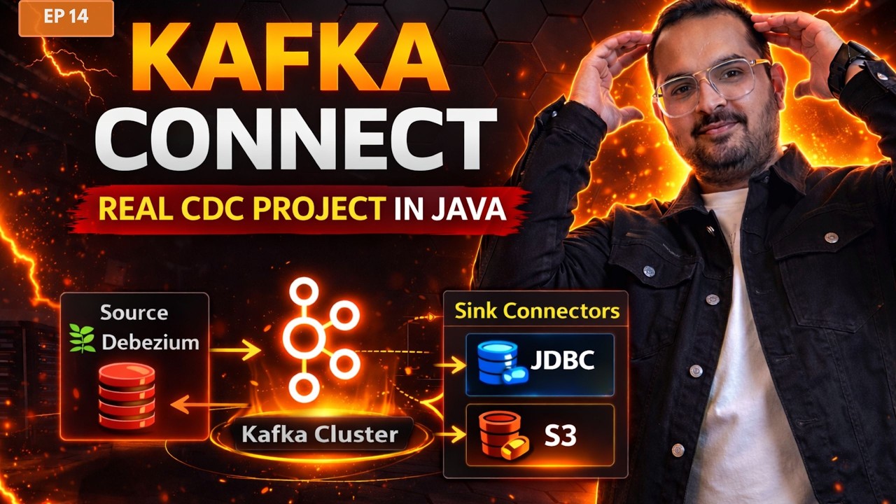 Kafka Connect Explained | Real CDC Project with Debezium, JDBC & S3 (Ep ...