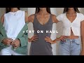 Try on Haul Zara, Stradivarius, Bershka, Pull and Bear, Mango, H&M | Básicos Verano 2020