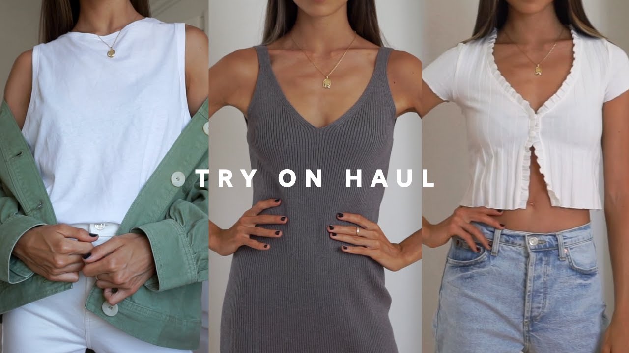 Try on Haul Zara, Stradivarius, Bershka, Pull and Bear, Mango, H&M | Básicos Verano 2020