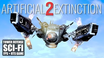 HYBRID GAME Revolution! Tower Defense trifft auf FPS & RTS! | Artificial Extinction 2