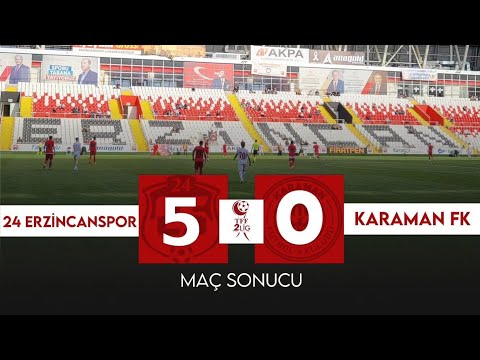 24 Erzincanspor 5-0 Karaman FK | ÖZET