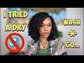 DRY WASH AND GO | NATURAL HAIR
