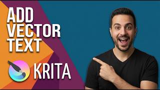 How To Add Vector Text In Krita (Easy Guide)