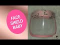 Viseira em Acetado (Face Shield Baby) - By Cláudia Onofre