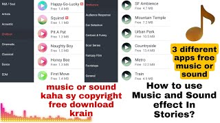 How to get free Music And sound Effect For Cartoon stories without Copyright? 3 different tricks screenshot 3