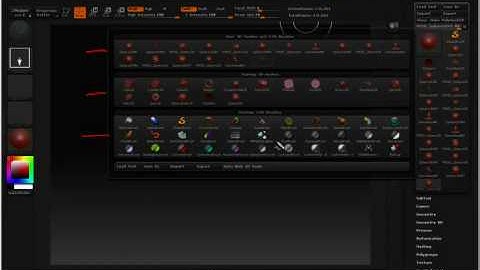 ZBrush Tutorial (Getting Started) - Zbrush tools