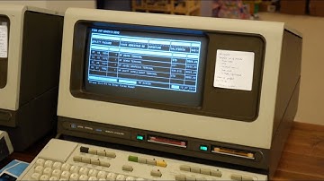 HP 2645 Terminal - Part 2: Large Character Set Upgrade and Terminal Demo