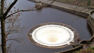 Ladybower Plughole Full Flood Overflowing 2019