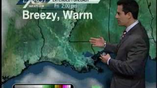Breezy and Warm with Sun and Clouds Today
