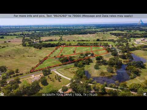 00 South Tool Drive, Tool, TX home video tour