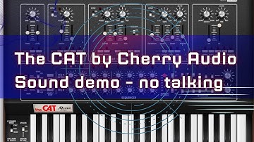 the CAT from @CherryAudiovst  soft #synth  - presets demo, no talking