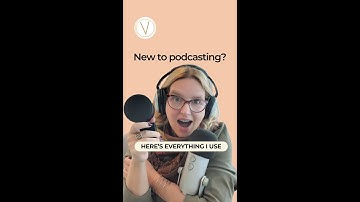 New to podcasting? Here’s everything I use | Podcast stack #podcaster #podcasttools