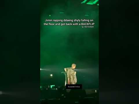 Jimin rapping ddaeng