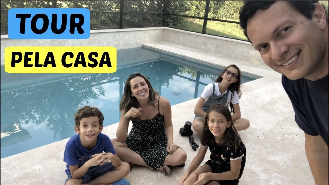 TOUR PELA NOSSA CASA NOVA NOS EUA - ESTADOS UNIDOS - ORLANDO - FLÓRIDA - FAMILYFUN5