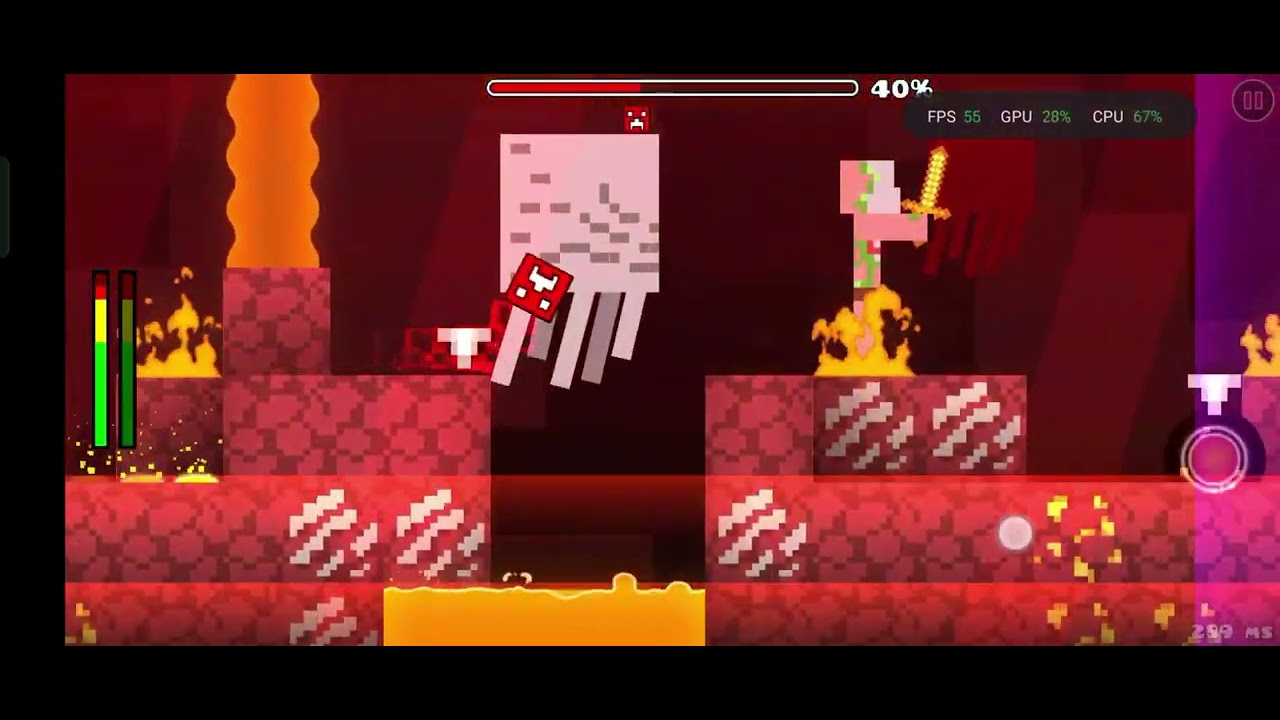 [ On mobile ] GD Craft II (remake) | by Yizhacraft | Geometry dash ...