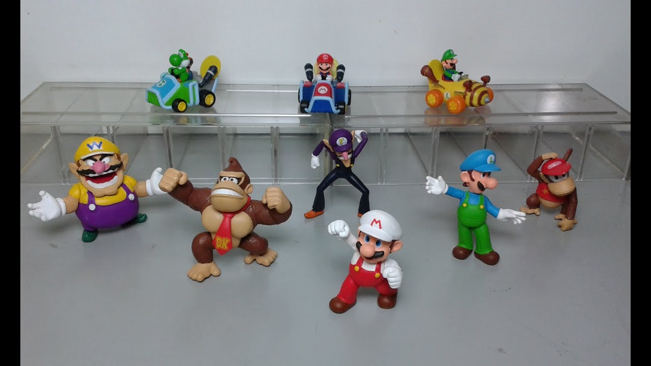 Super Mario e Mario Kart 7 World of Nintendo Jakks pacific e Dtc
