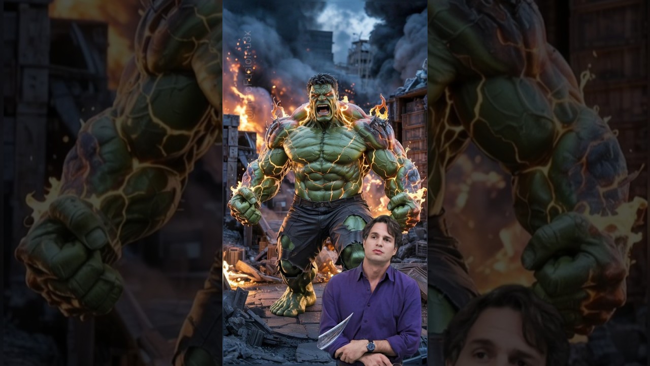 HULK – Strongest Avenger vs His Real Self 💪💚