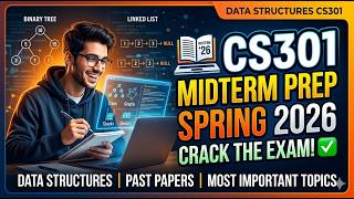 cs301 currently paper spring 2026 cs301 midterm prepration spring 2026  cs301 midterm spring 2026,