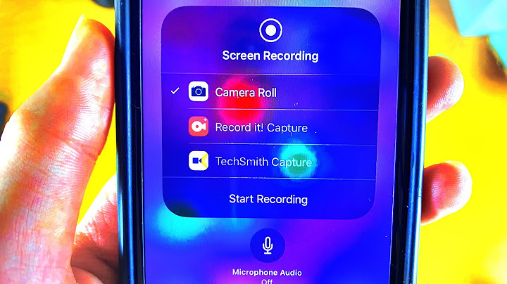 How to get screen record on iphone 8
