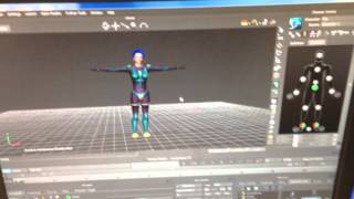 First motion capture test