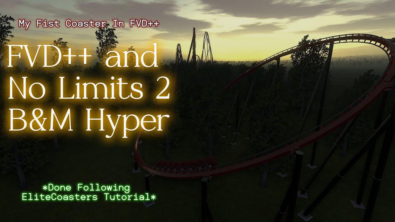 I Built a Perfect B&M Hyper Coaster Using EliteCoasters’ FVD++ Tutorial ...