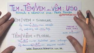 Tem ou têm? Entenda a diferença entre as duas formas do verbo ter -  EducaLab - Diário do Nordeste