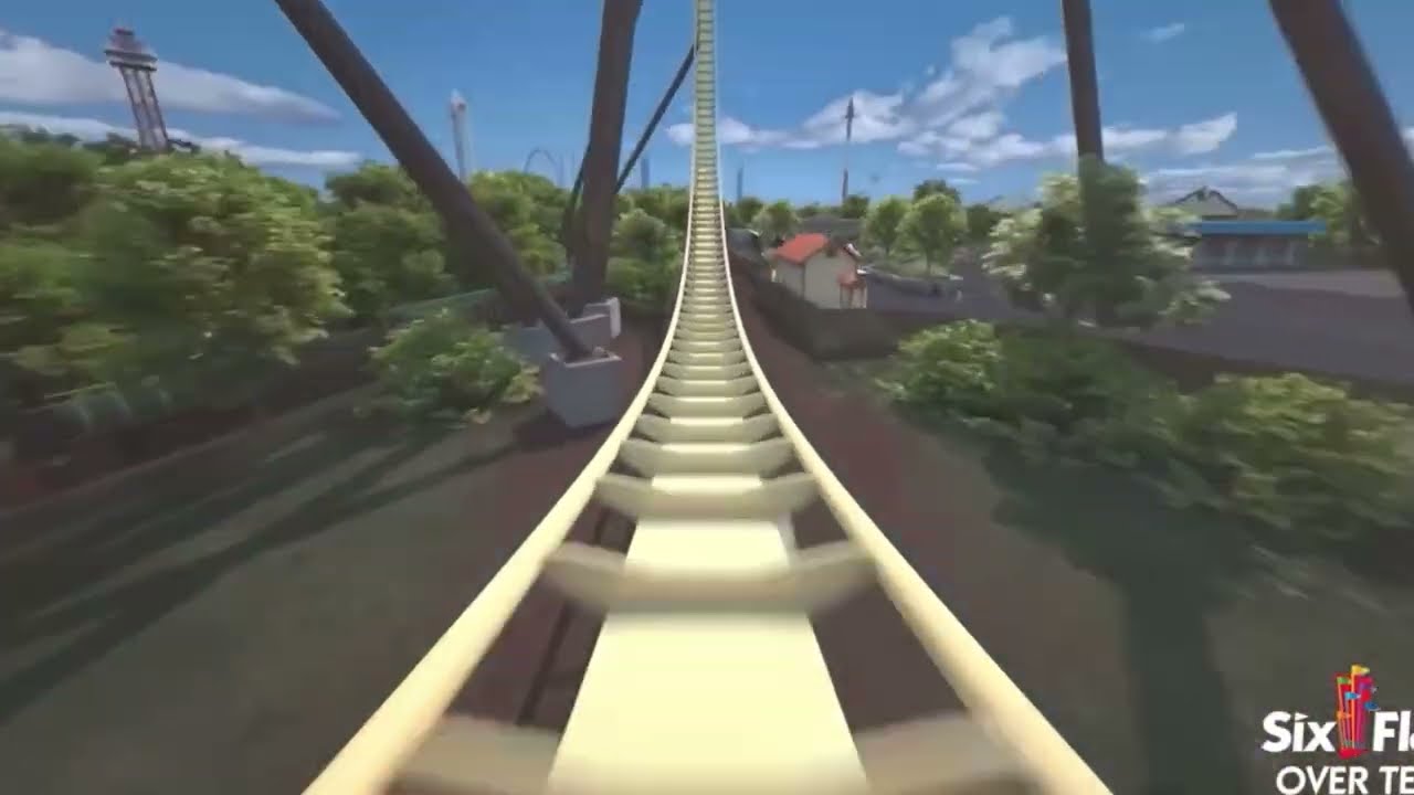 Top 5 six flags over Texas coasters! 